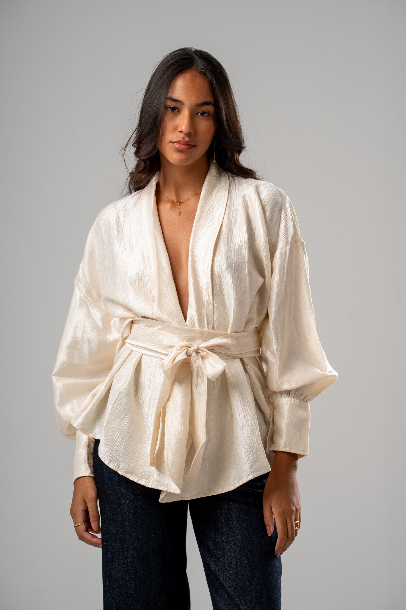 Satin Kimono
